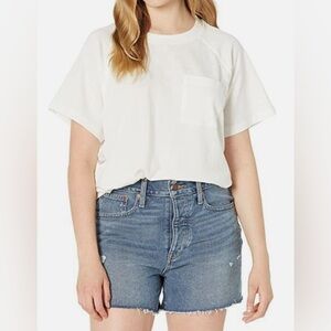 Madewell MWL - pocket terry raglan tee